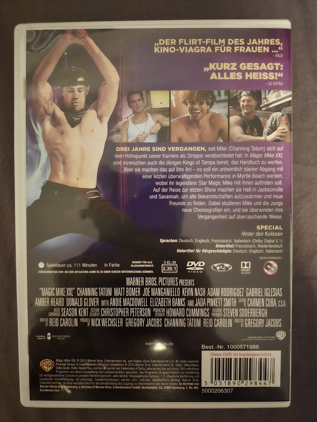 Tutti i DVDs: DVD - Magic Mike XXL – Usato da Zug venduto da nic_wlj8 1