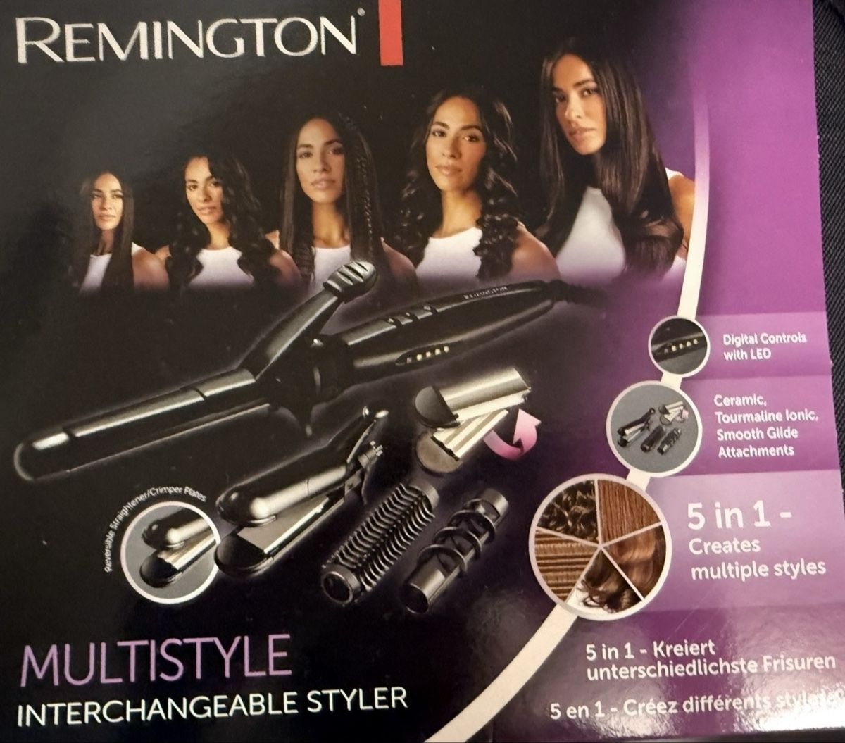 Remington Fers à boucler & lisser: REMINGTON  MULTISTYLE INTERCHANGEABLE STYLER – Neuf (Voir description) à Oberdiessbach par nad_c5nz