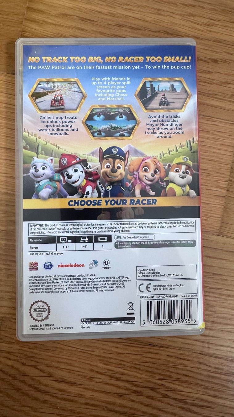 Giochi: Paw Patrol Grand Prix – Usato da Wädenswil venduto da fabtastic 1