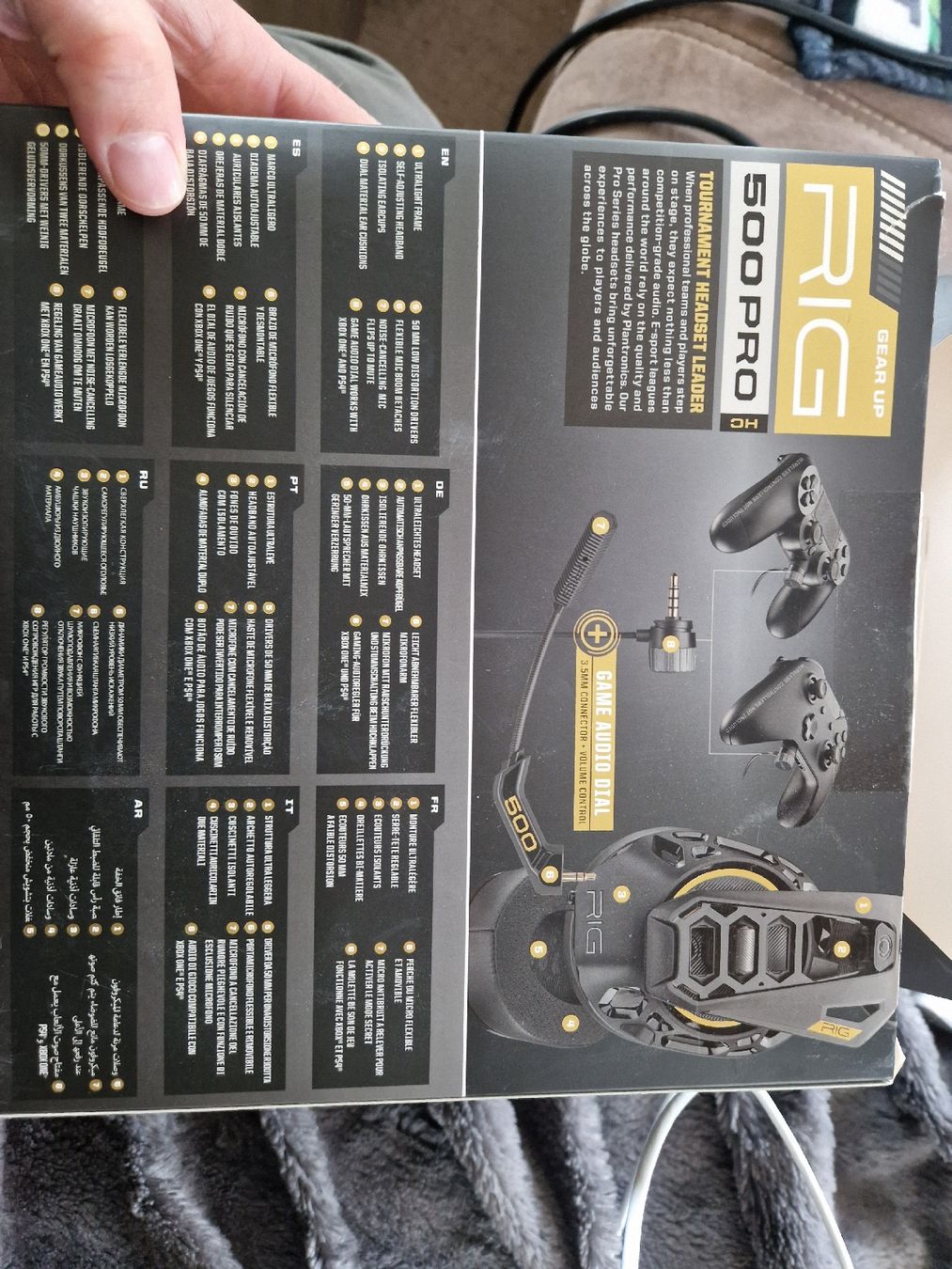 Plantronics Cuffie: Plantronics RIG 500 PRO Headset - Top Zustand – Nuovo (secondo la descrizione) da Nesslau venduto da DerSchreinerMeister 2