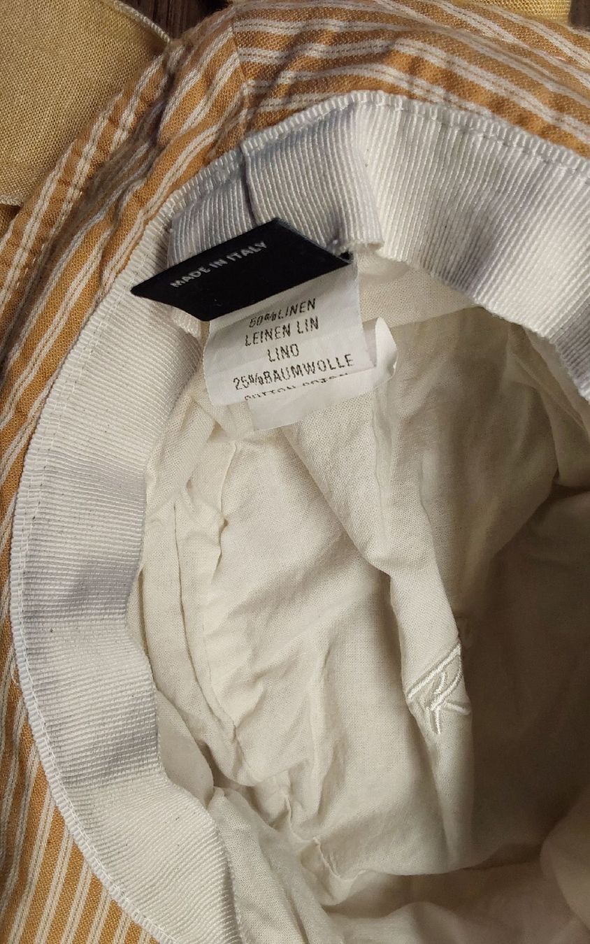 Copricapi, berretti & cappellini: Sommerhut Risa Leinen 53 – Usato da Köniz venduto da scopello12 3