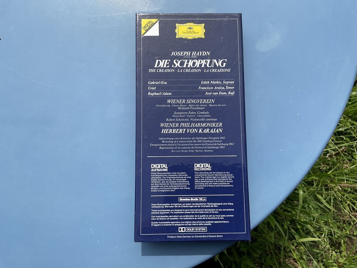 Kompaktkassetten: Cassettes audio  x2 Karajan – Neu (gemäss Beschreibung) aus Etoy von met_78tg 2