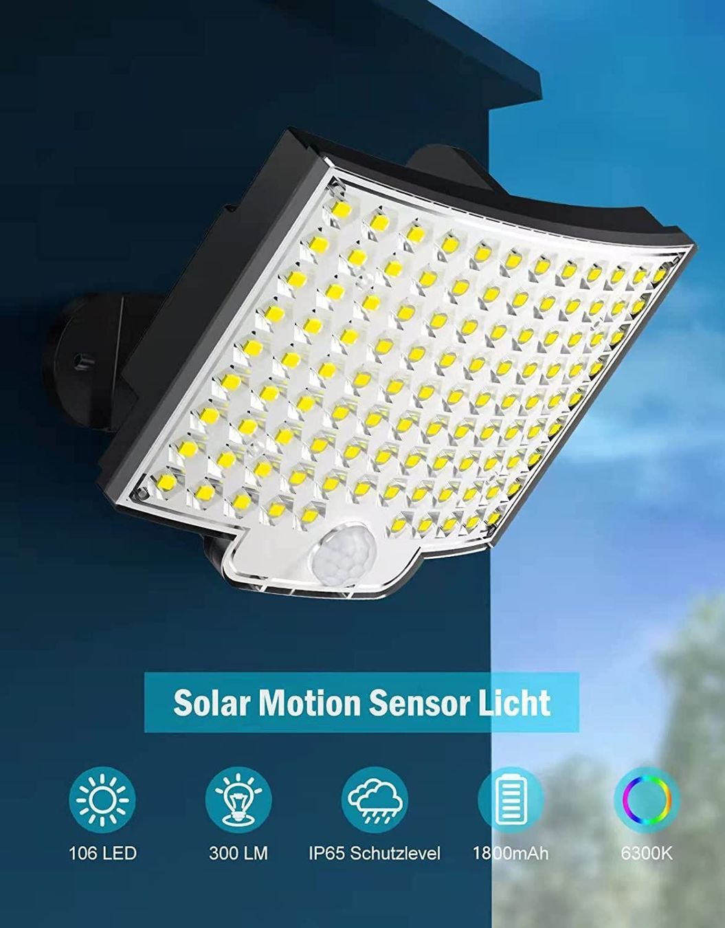 Lampade: Solarleuchten Wasserdichte Solarlampe – Nuovo (secondo la descrizione) da Thun venduto da nuonuoshop 5