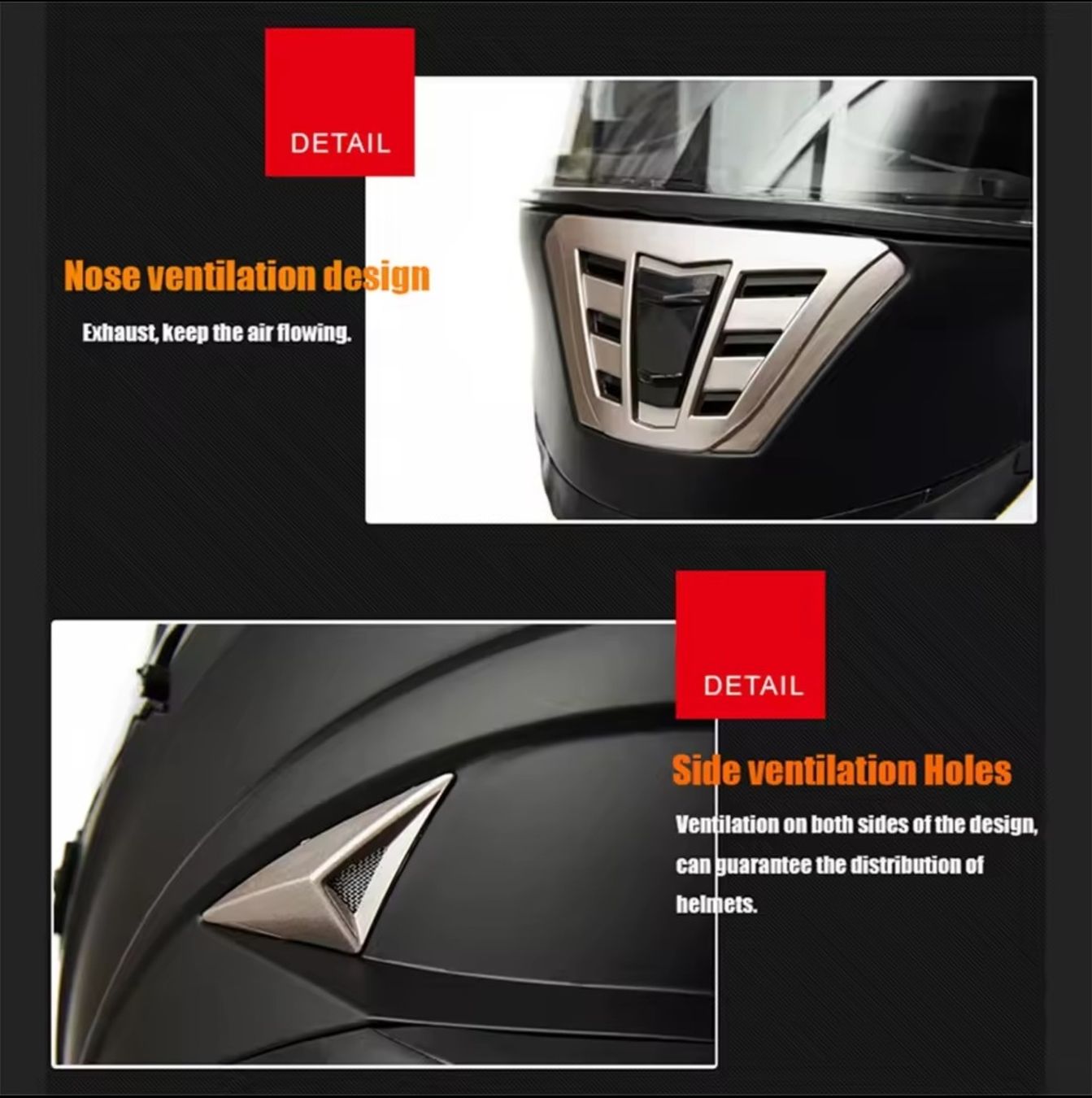 Helme & Visiere: Motorrad Helm Full Face Helm - Schwarz - Grösse L - Neu – Neu und originalverpackt aus Suhr von ChronixChronometer 4