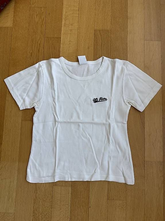 T-shirt: Iets frans Shirt in weiss, Grösse L – Usato da Chur venduto da sim_c9lk