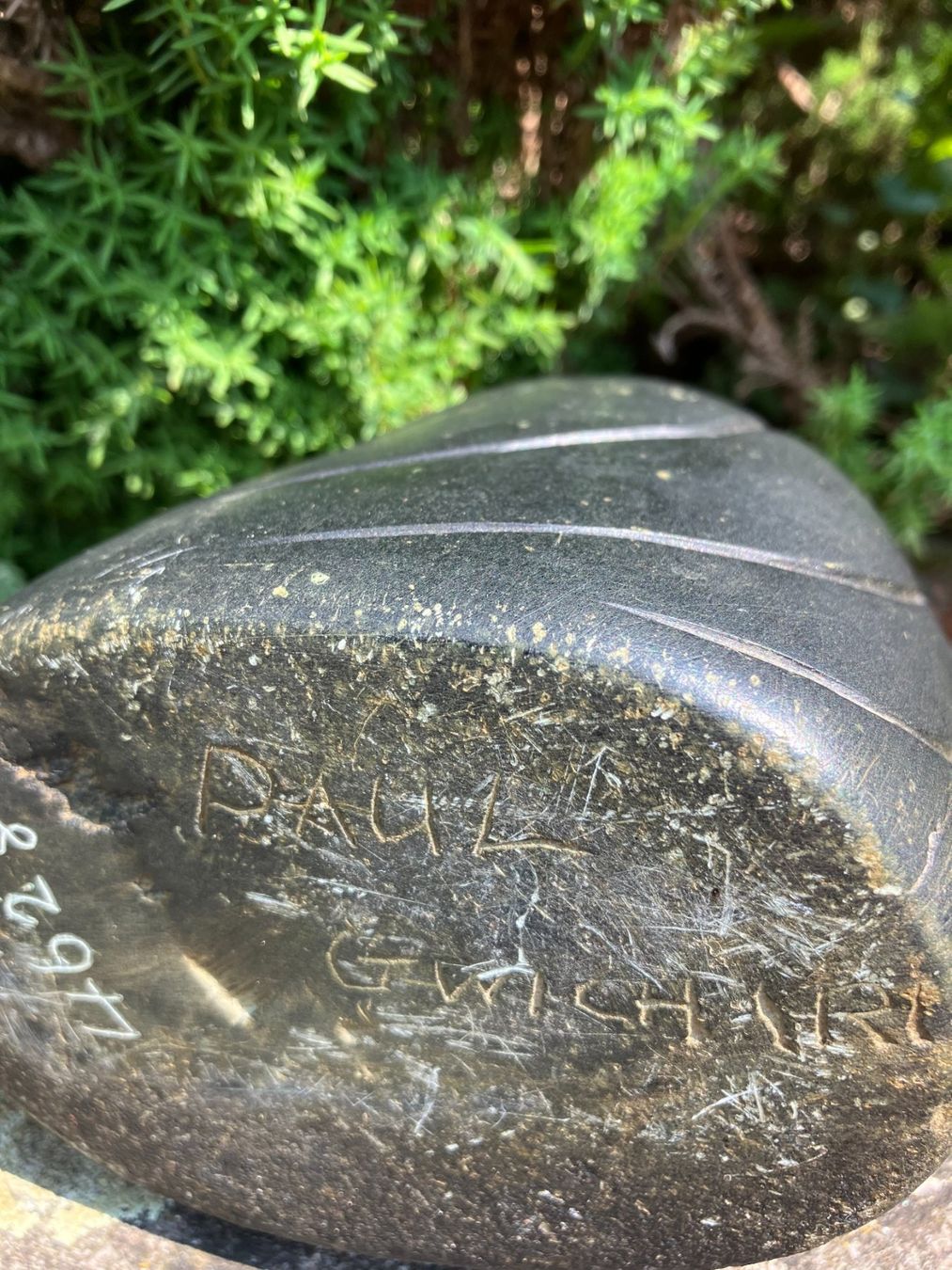 Skulpturen & Statuen: Steinskulptur, signiert – Gebraucht aus Männedorf von Amleto3 5
