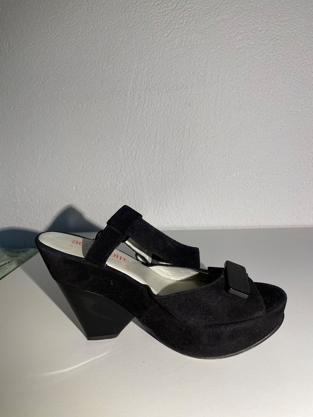 Damenschuhe: 1940s style suede black Platform Shoes size 37Eu – Gebraucht aus Zürich von MISSYS-WONDERBAG 4