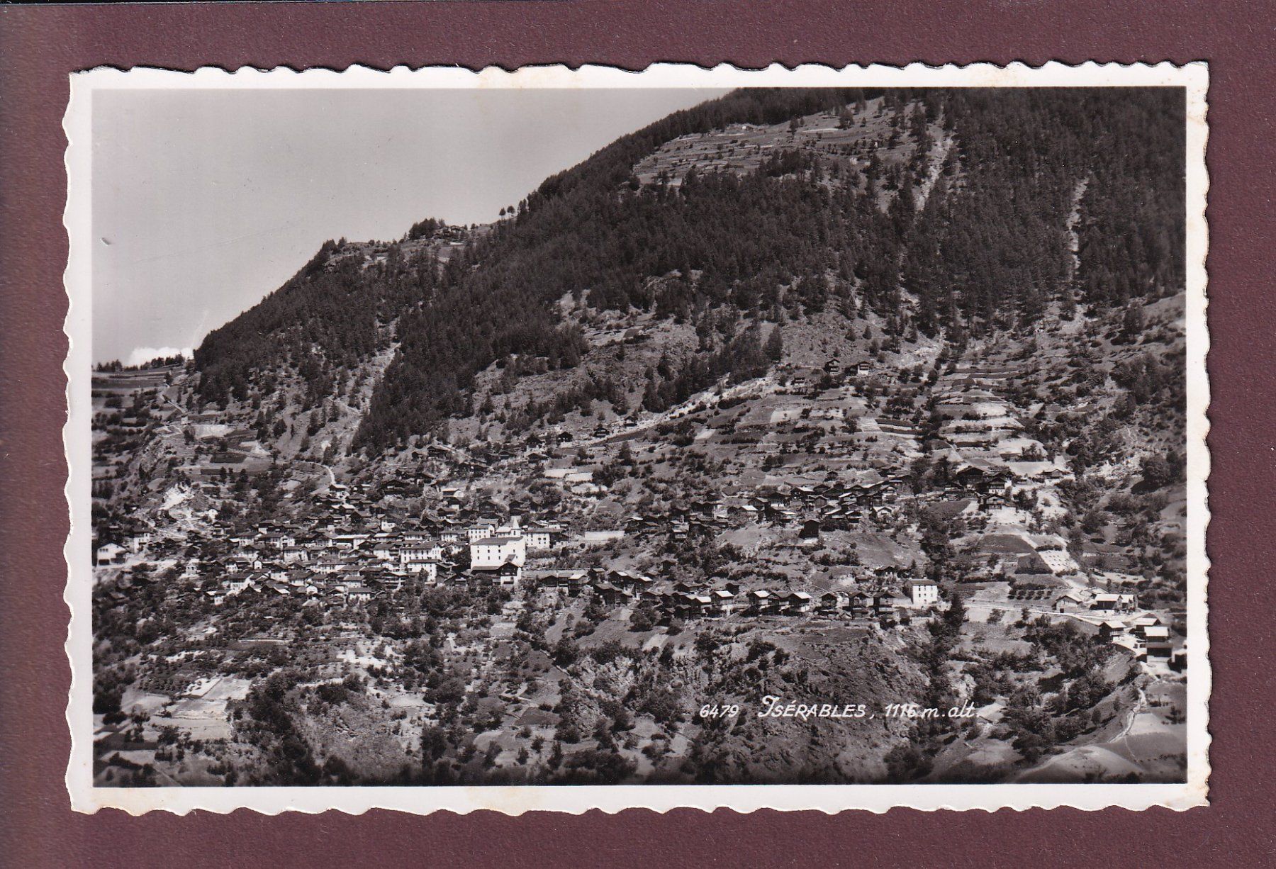 Cartes postales: ISERABLES - 1957 – D'occasion à Pully par nicecards