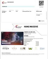 Ticket Hang Massive