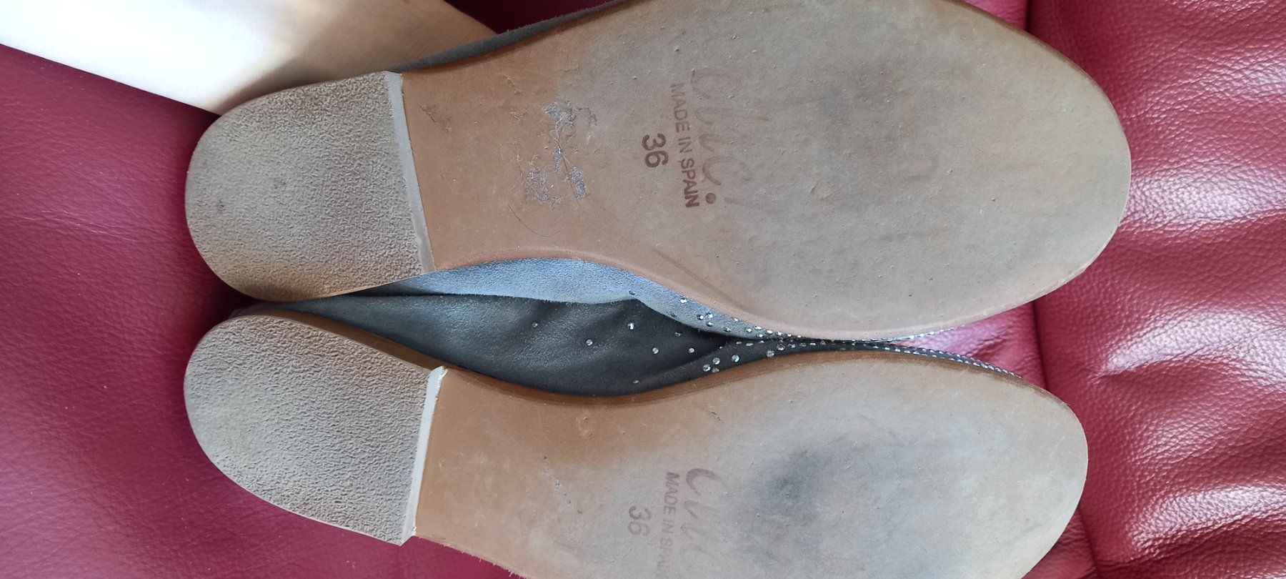 Scarpe da donna: CLIC Ballerinas mit Strass, Grösse 36 – Usato da regensdorf venduto da nacobra 3