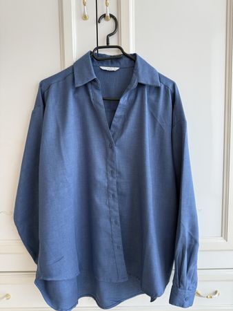 Bluse Blau in S