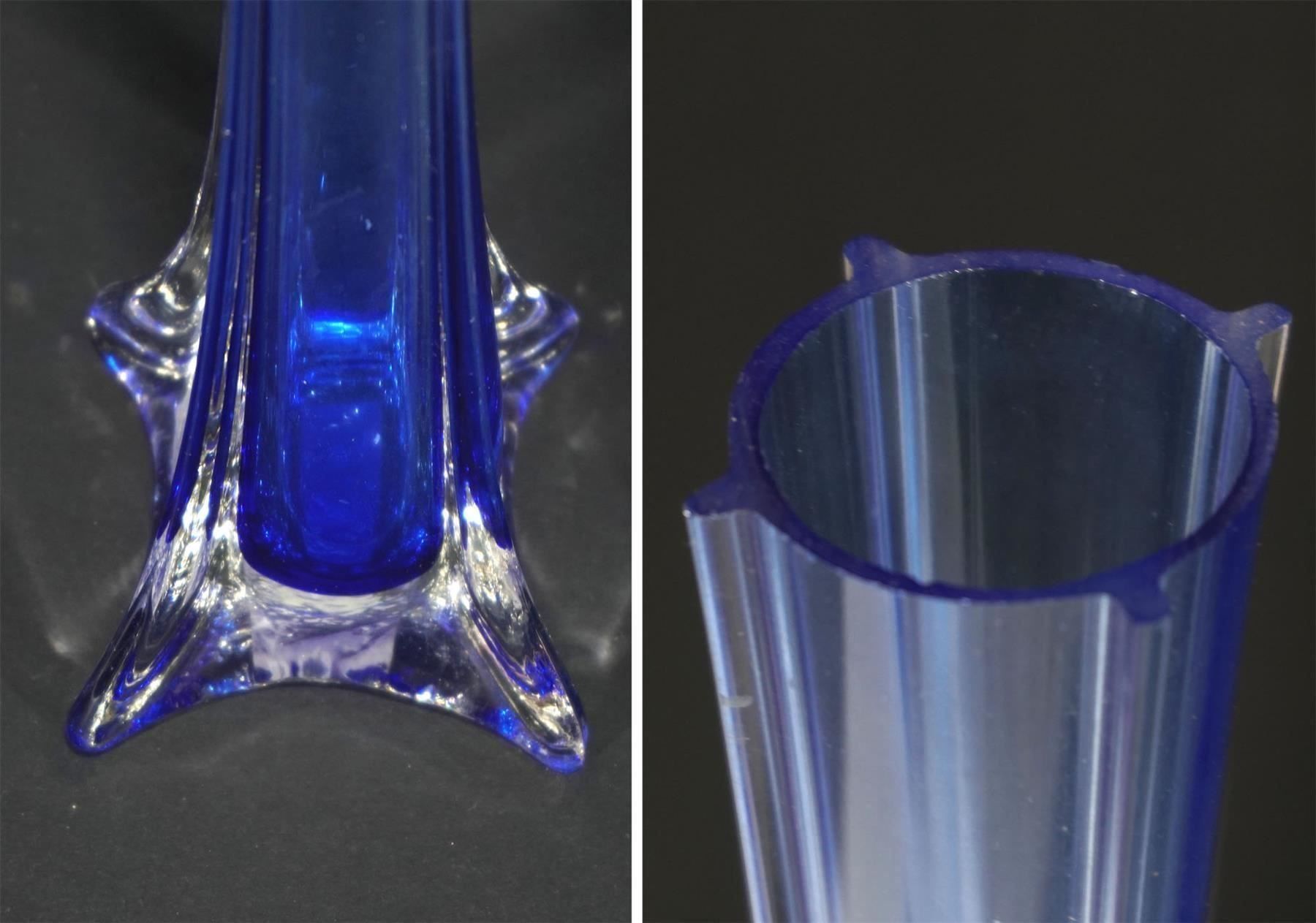 Vasen & Gefässe: 99cm und 2 x 40cm elegante Glasvasen – Gebraucht aus Meggen von Brockitare 3