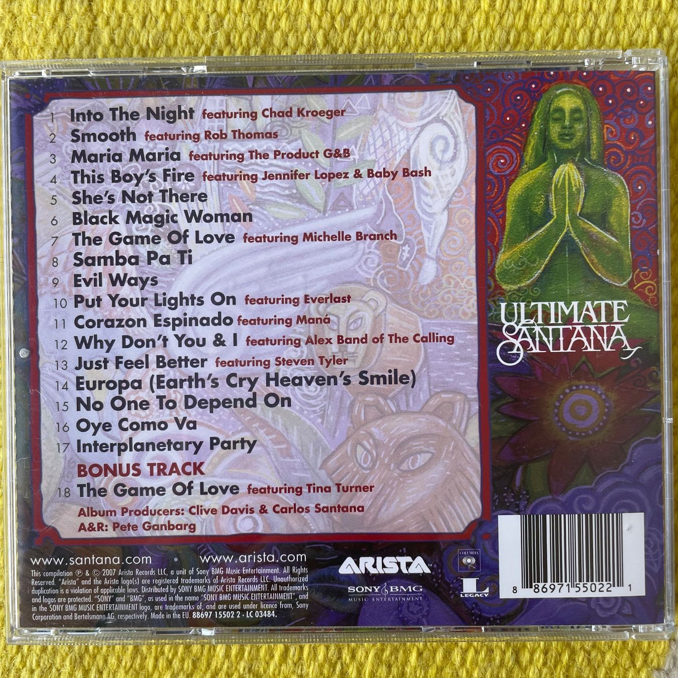 CD: SANTANA-ULTIMATE/BEST OF – Usato da Rorschacherberg venduto da CD-Roli 1