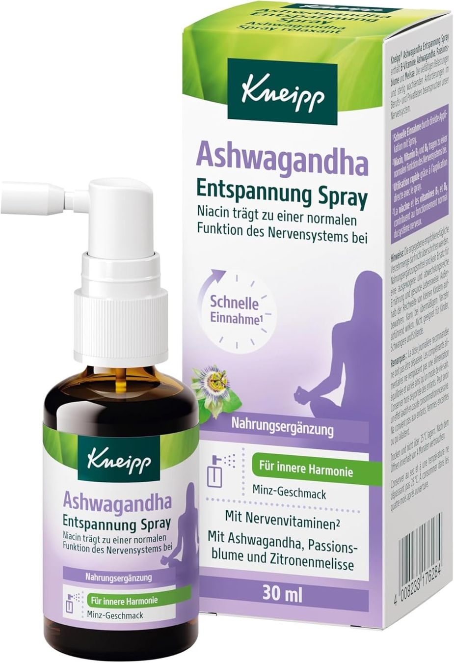 Cibi & Specialità: Ashwagandha Entspannung Spray – Nuovo (secondo la descrizione) da Salez venduto da EMERCARO 4