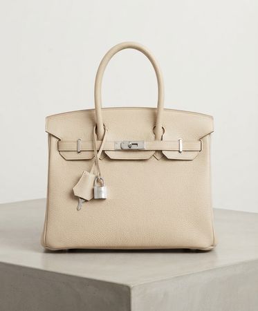 Elegante Leder Handtasche Birkin-Style-Vera Pelle Made Italy