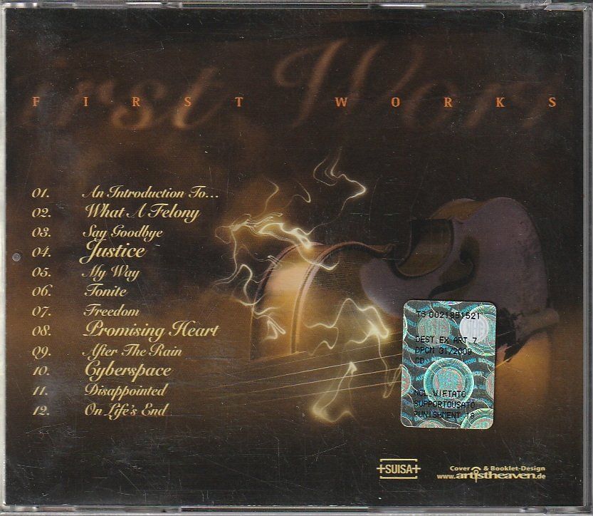 CD: Felony - First Works - CD - Hardrock - Melodic metal – Usato da Volketswil venduto da Stones 1