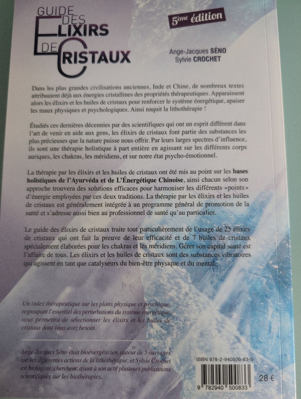 Libri: Guide des Elixirs de Cristaux 5ème édition - – Usato da Lignières venduto da Sulyvan 1