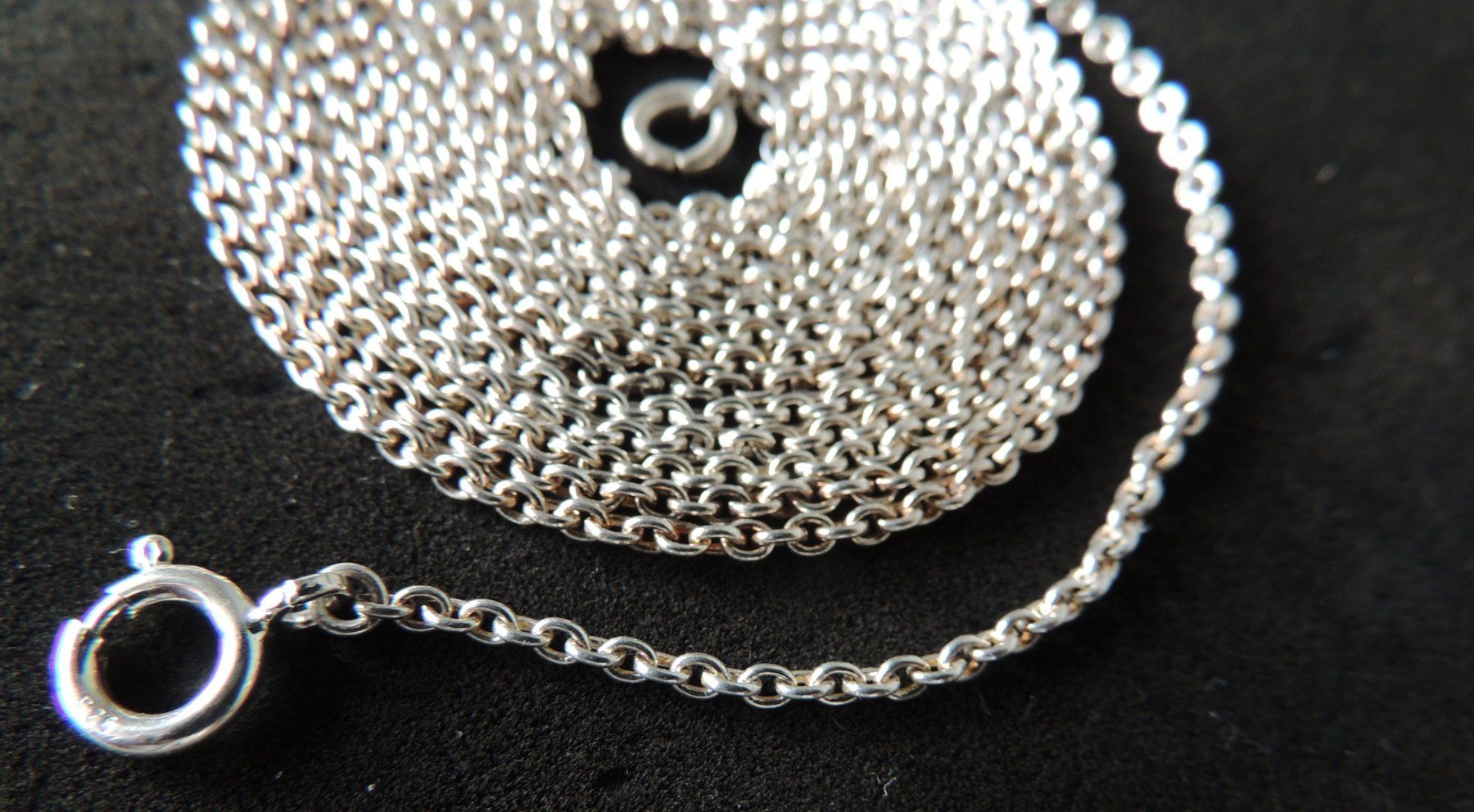 Ketten: Silber 925 Anker Halskette 150 cm / 2 mm – Gebraucht aus Waldenburg von schaller707 2