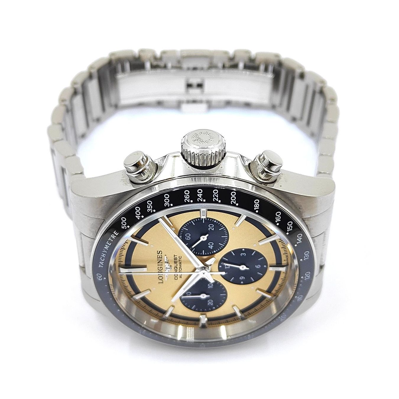 Longines Orologi: Longines Conquest Chronograph (Full set 03.2024) – Usato da Montreux venduto da CashPay_Montreux 3