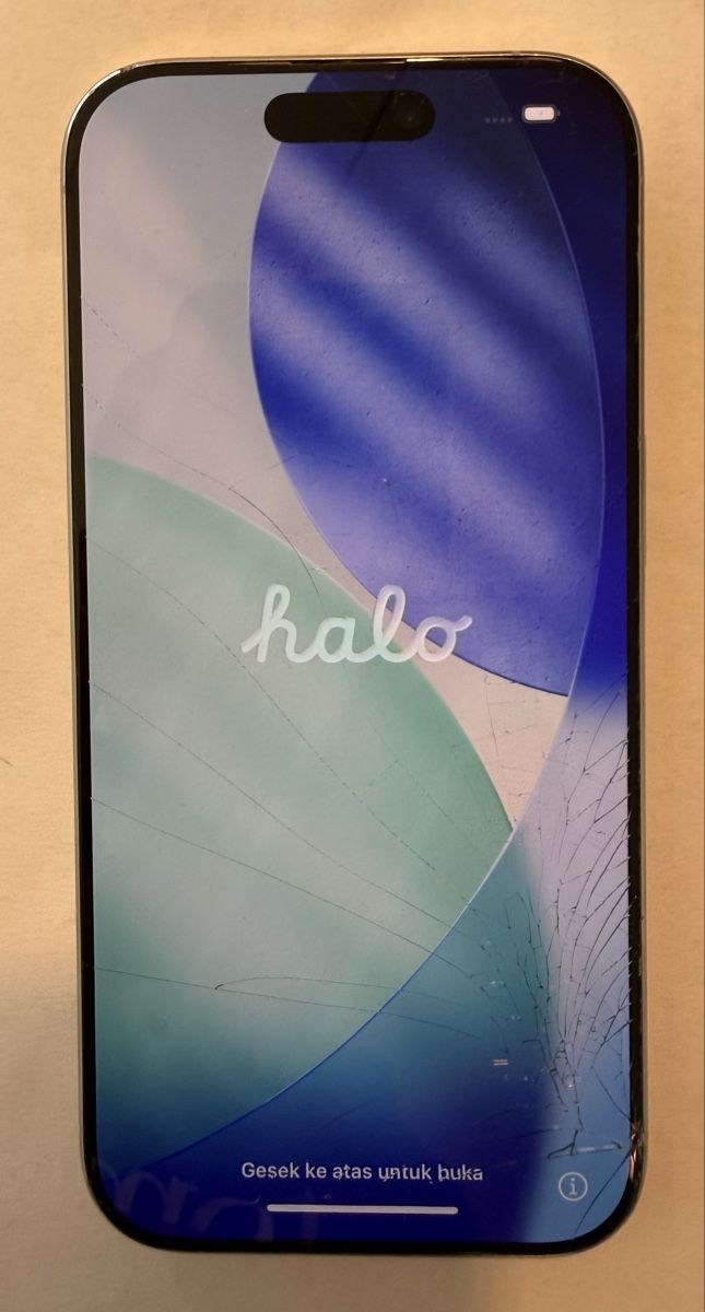 Apple Telefoni cellulari / Smartphones: iPhone 16 Pro mit 256 GB in Weiss, defektes Display – Difettoso da Zürich venduto da Go44it