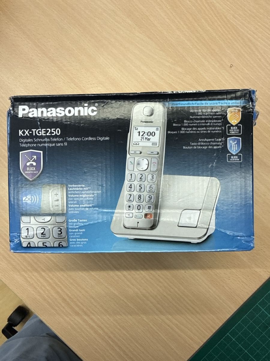 Telefoni: Panasonic schnurlostelefone – Nuovo (secondo la descrizione) da Bern venduto da Belli03