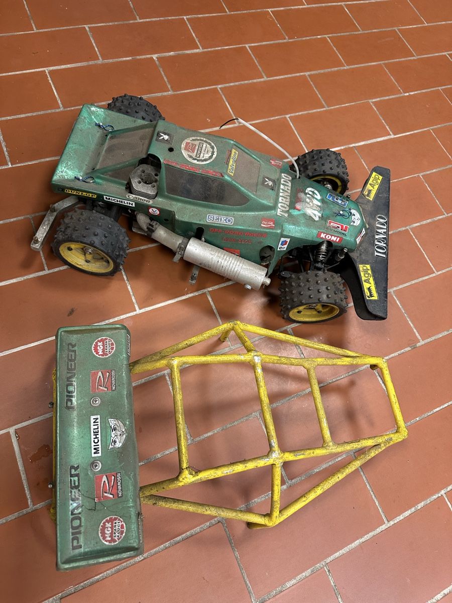 RC Modellbau: RC Auto Tornado 4WD Modellbau Ersatzteile Bastlerware  – Defekt aus Meilen von Rebez 8