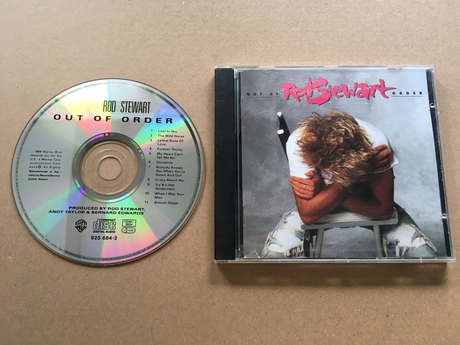 CD: Rod Stewart - Out of Order -CD- – Usato da St.Gallen venduto da MedienJoe