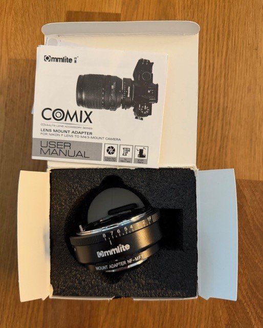 Nikon Adattatori foto: NikonF zu Olympus/Panasonic Adapter – Nuovo (secondo la descrizione) da Trimbach venduto da Qom 3