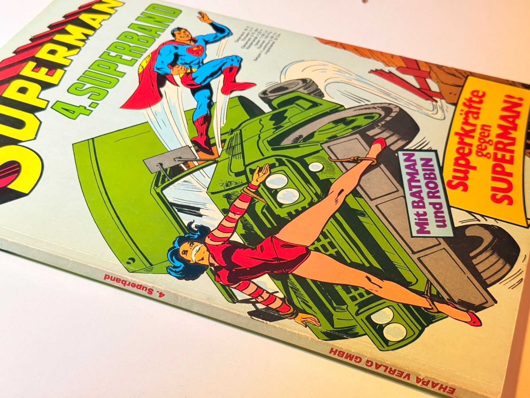 Comics: Superman 4. Superband - Comic Klassiker - 1. Auflage! – Gebraucht aus Zuerich von SonderArt-Wertgut 1