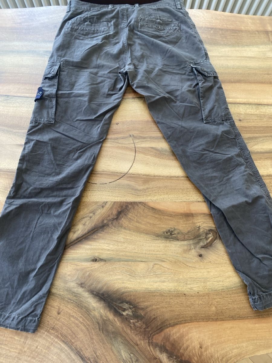 Stone Island Pantaloni: Stone Island Hose Cargohose dunkelbraun – Usato da St. Gallen venduto da saintcityrockz 3