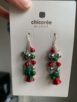 Weihnachtsohrringe, Hänger (ungetragen), Modeschmuck