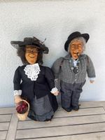 Fasnachtsfiguren Kriens handgeschnitzt „altes Paar“