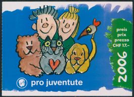 2006 - Pro Juventute - Markenheftchen - Ersttag ET