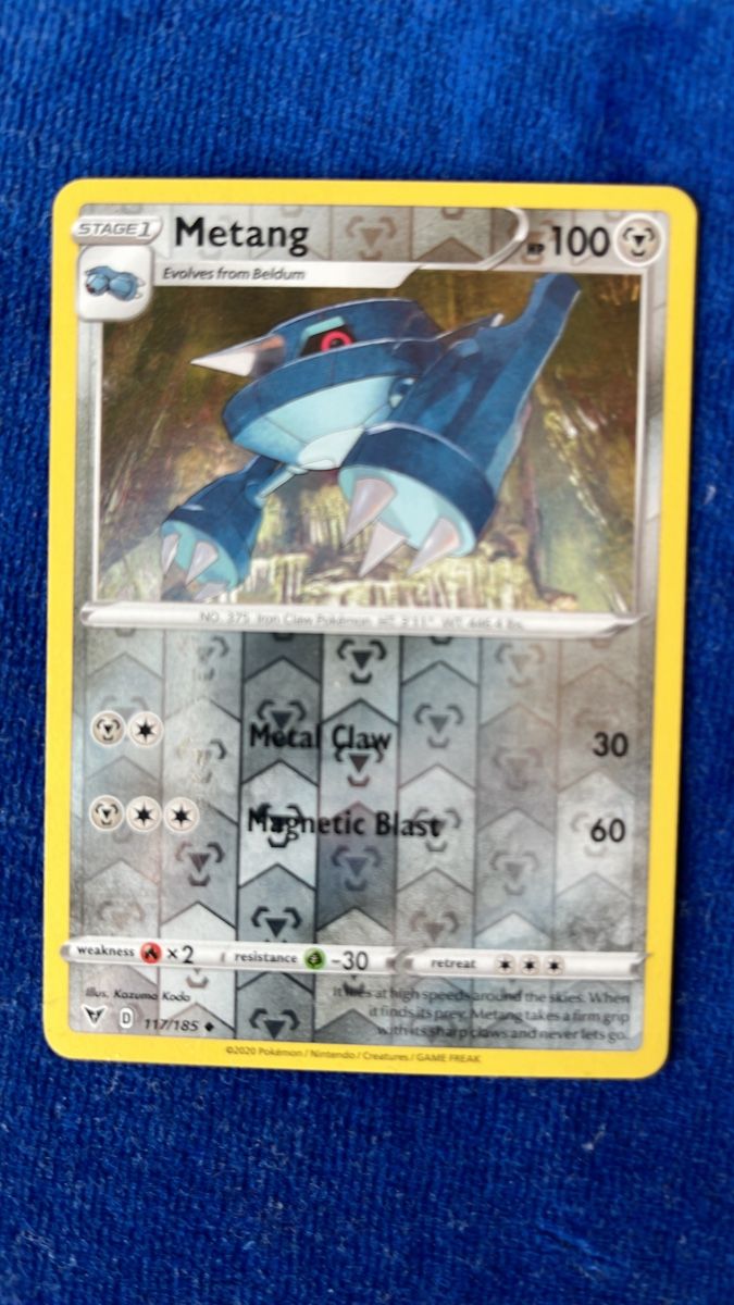 Pokémon Sammelbilder & Trading cards: Pokemon Karte Metang Reverse Holo – Gebraucht aus Suhr von nataschaad