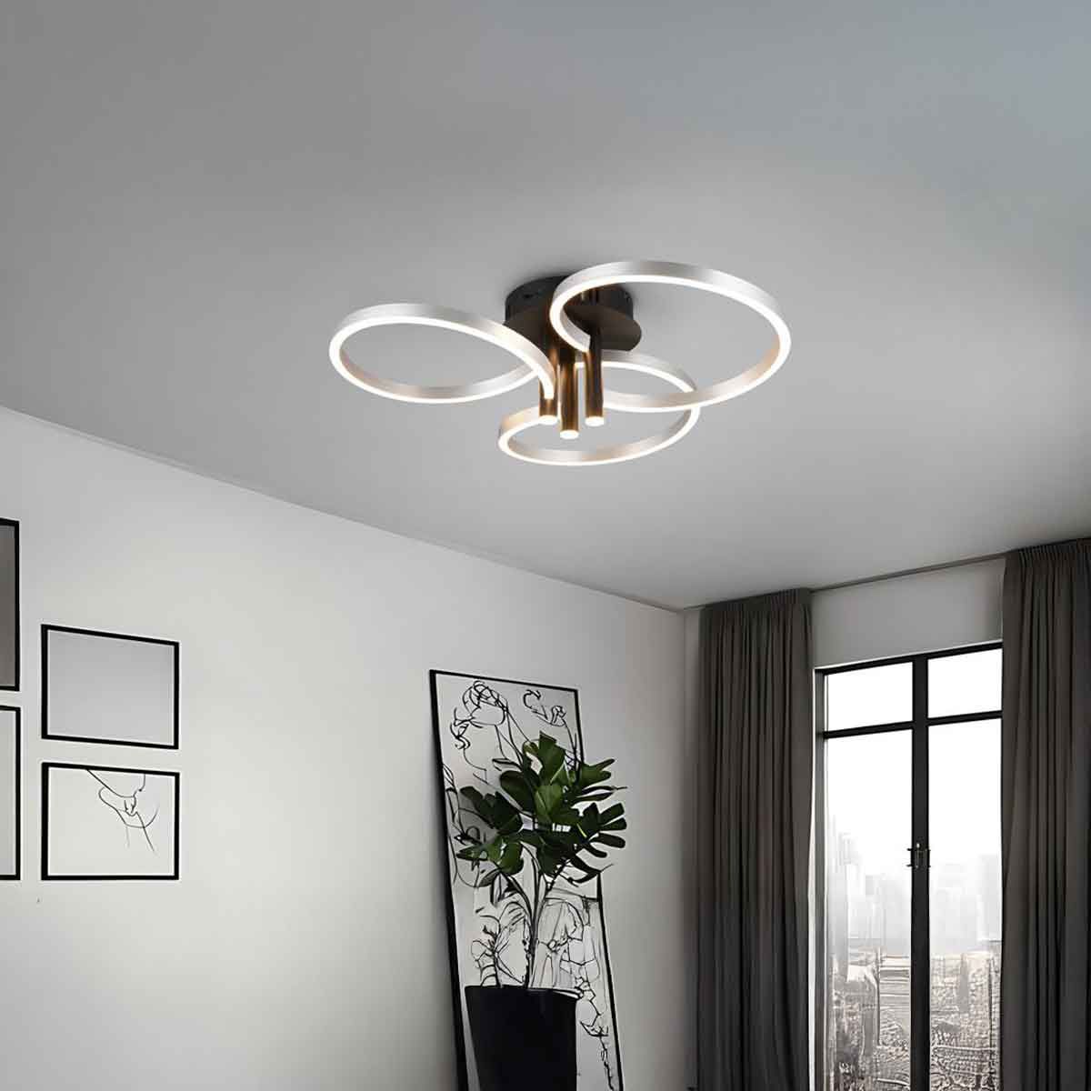 Lampadari & plafoniere: LED Deckenleuchte, Dip Switch, 66 cm Ø – Nuovo (secondo la descrizione) da Kreuzlingen venduto da Smart-Light 1