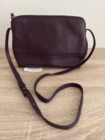 Kiomi Leder Tasche violett 