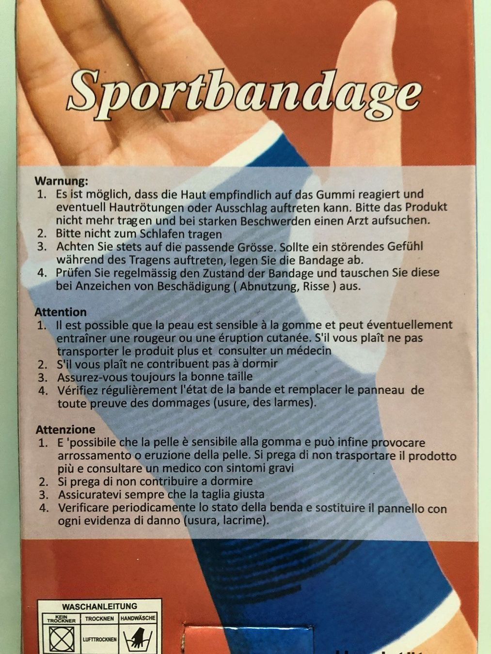 Handschuhe & Handstulpen: Handstütze – Neu (gemäss Beschreibung) aus Adliswil von Jessik0 1