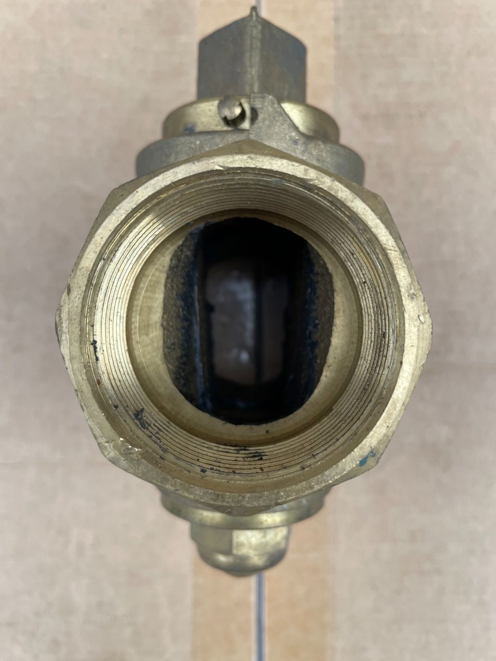 Rubinetteria: robuster Messingwasserdrehhahn 1.1/2", 48mm.Neu – Nuovo (secondo la descrizione) da Schötz venduto da Bintje20 2