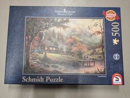 Schmidt Puzzle, Thomas Kinkade, 500 Teile, Wie Neu! (53)