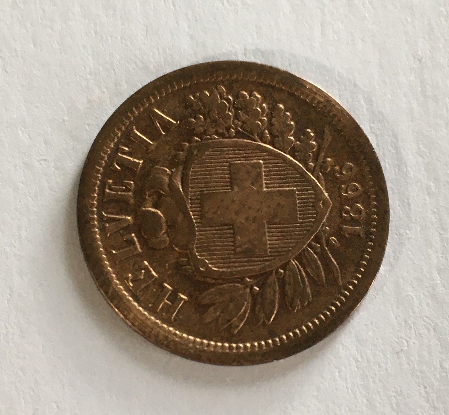 Tutti le monete: 1866 2 Rappen ss – Usato da Kirchberg SG venduto da Helveticus00 1