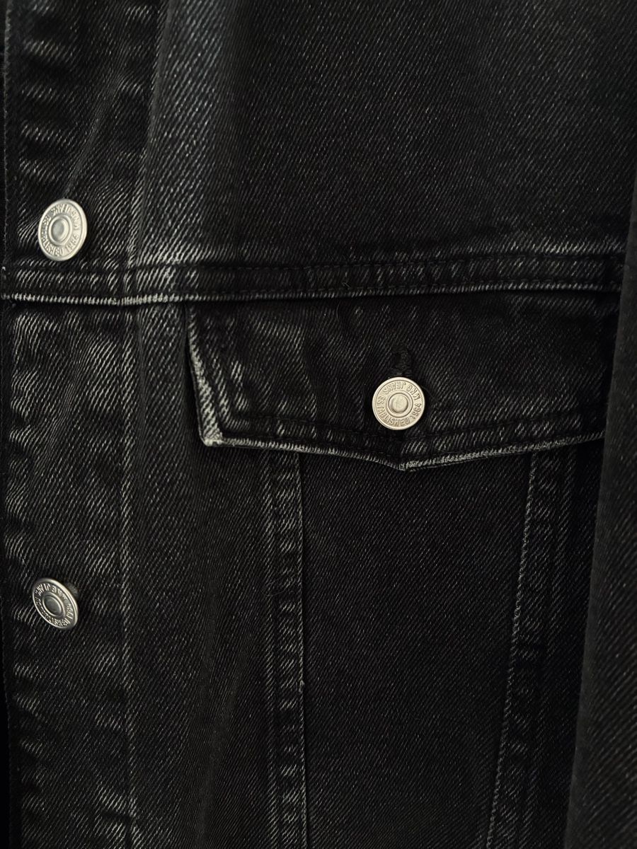 Mango Giacche: Veste en jean noire Mango – Nuovo (secondo la descrizione) da Bulle venduto da ste_t2ng 5