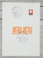CL13 PTT  + Timbre Suisse 1957