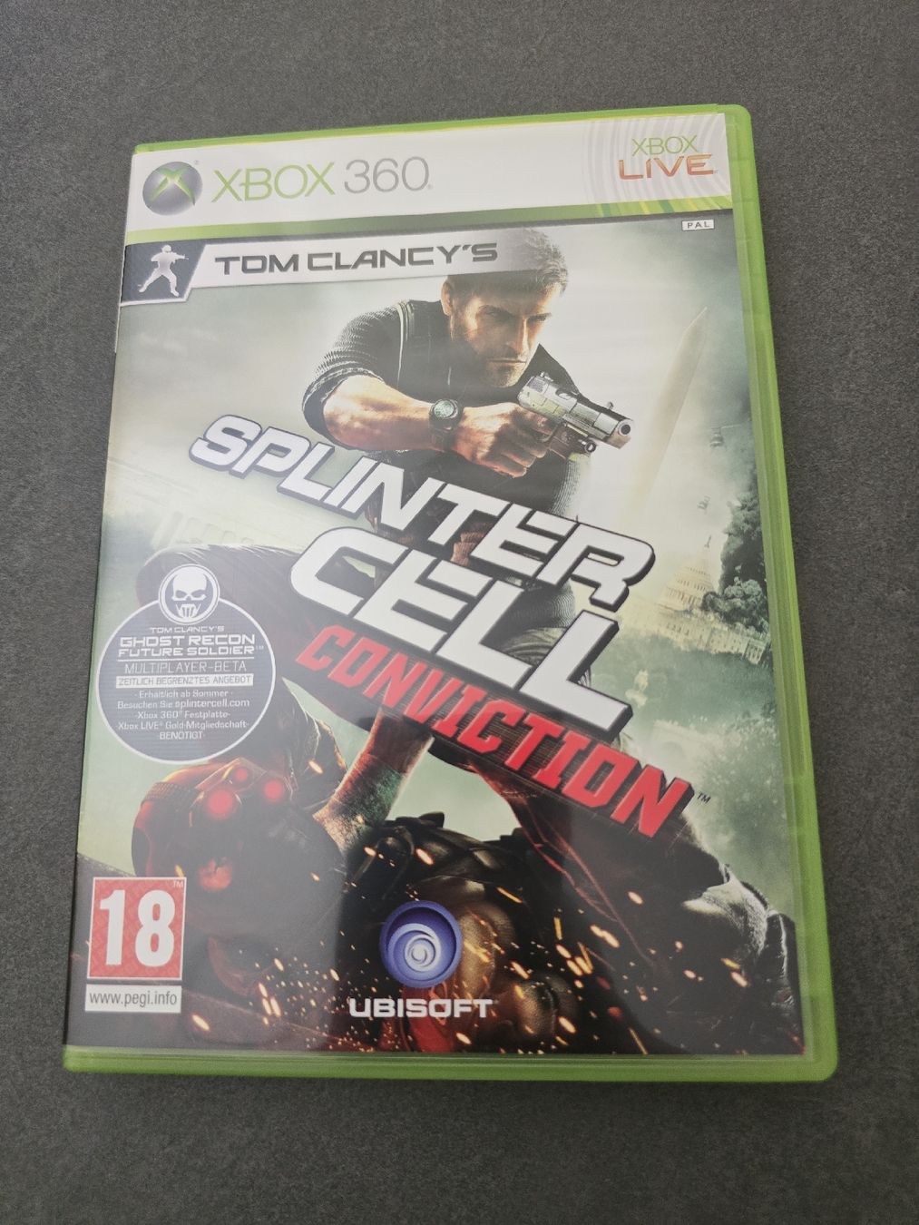 Microsoft Giochi: Splinter Cell Conviction Xbox 360 – Usato da Füllinsdorf venduto da master_mind