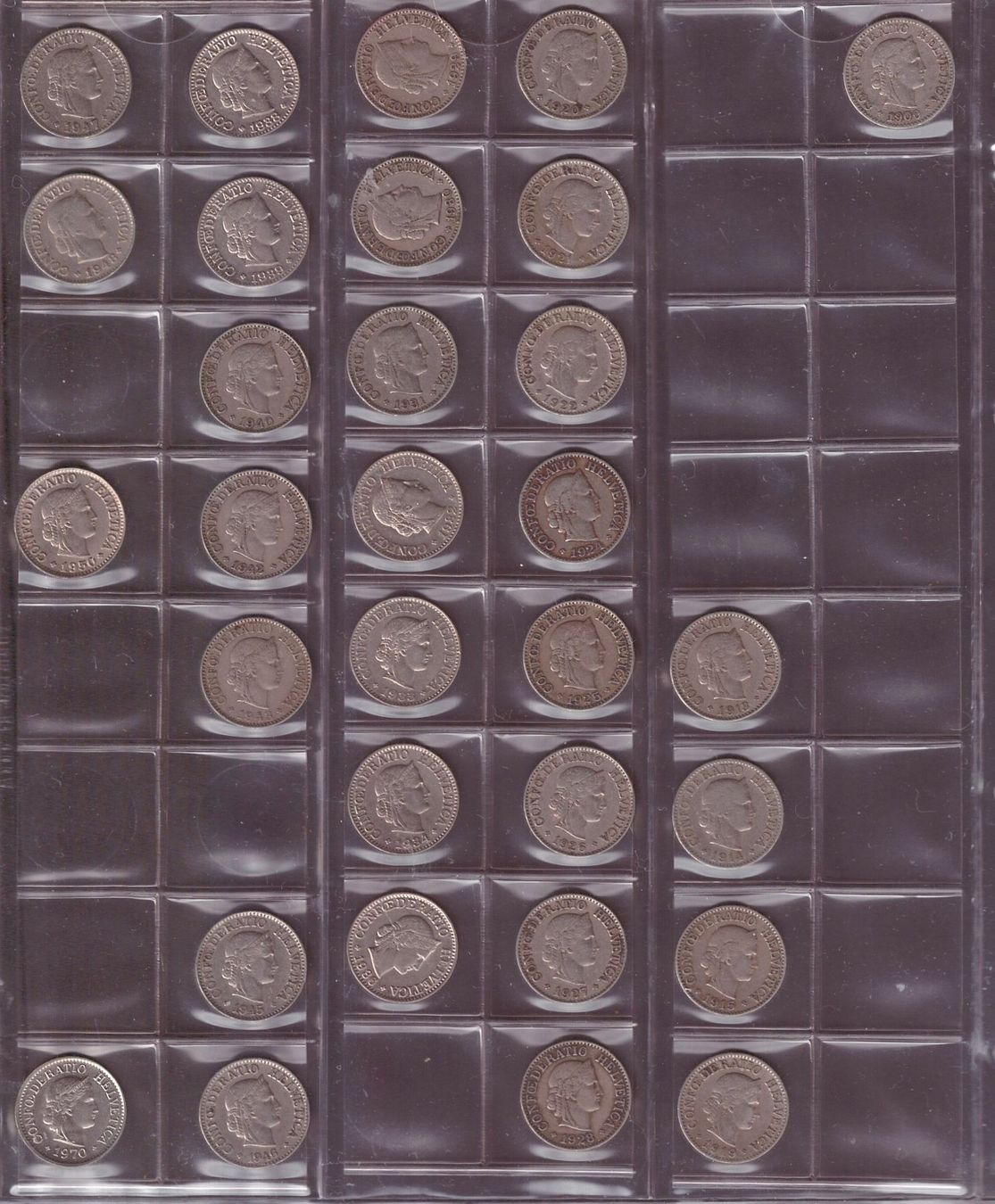 Tutti le monete: 10 RAPPEN LOT – Usato da Dübendorf venduto da Piero2 1
