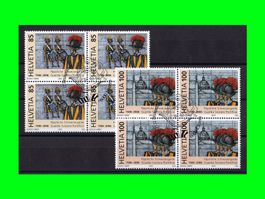 Viererblock - Serie "500 Jahre Schweizergarde" (2005)