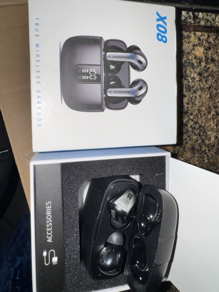 Cuffie: X08 True Wireless Earbuds neu und originalverpackt – Nuovo e nell'imballaggio originale da Flamatt venduto da ard_9ctk