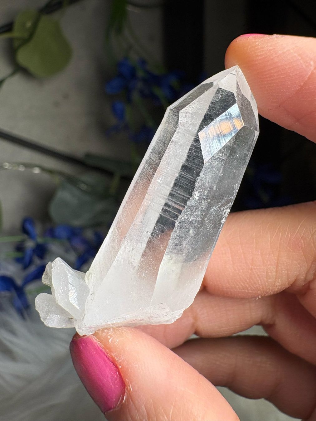 Minerali & Pietre curative: Kolumbianischer Lemurian-Quarz-Cluster – Nuovo (secondo la descrizione) da Neuheim venduto da m.hald 7