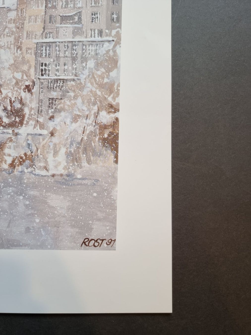 Foto & Immagini: ROGER STÖCKLIN KUNSTDRUCK BASEL GRÖSSE 48X48 NUMMERIERT – Usato da Gersau venduto da grafik-kunst 3