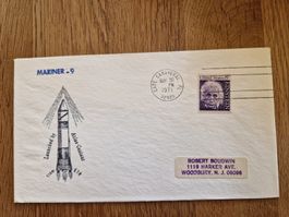 Ersttagsbrief FDC, 1971; Start Mariner 9