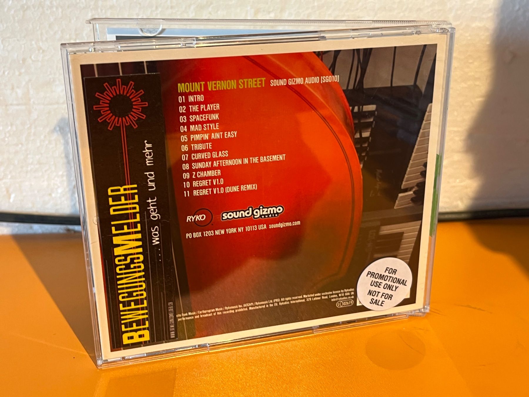 CD: GFS - Mount Vernon Street - SR14 – Usato da Küsnacht ZH venduto da Internetradio 1
